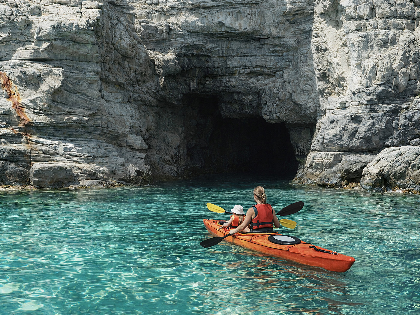 Randonnée Kayak de Mer entre Cerbère et Llança