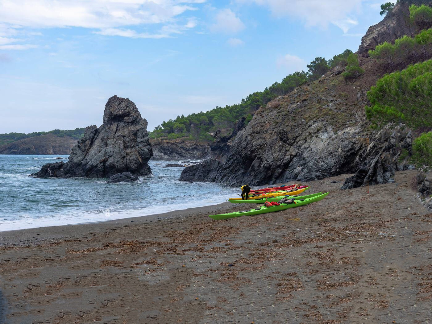 kayak de Mer Platja du Garbet - Colera - Espagne
